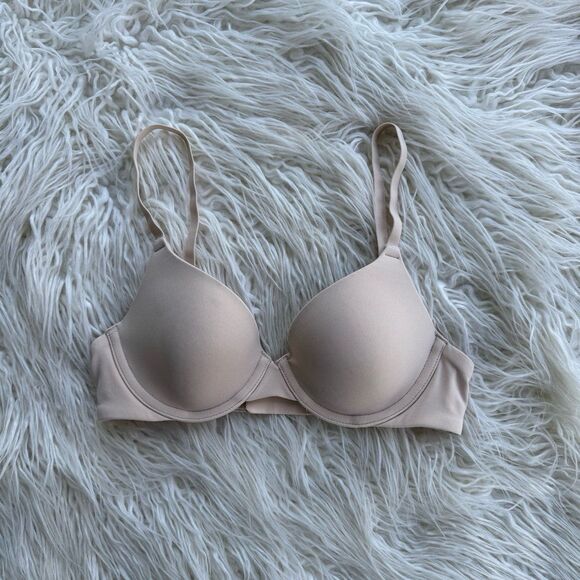 Skims Fits Everybody T-Shirt Bra Sand Size 32A - Picture 2 of 9